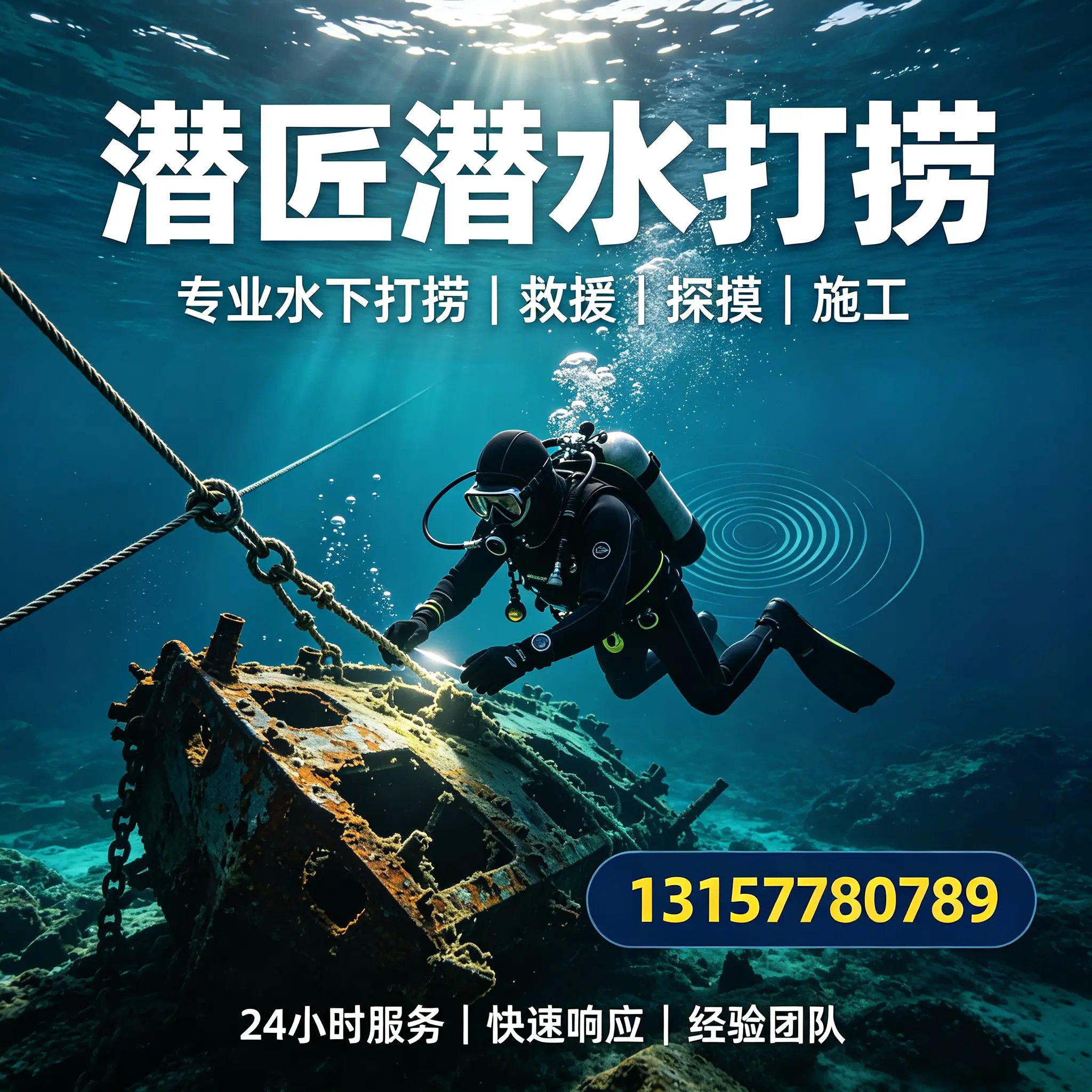 白杨水下打捞作业服务产品